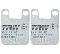 TRW MCB535EC Brake pad set
