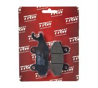 Trw Allround Organic Standard Aprilia Sx 125 Abs 21 Brake Pads Black