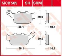 TRW MCB585 Brake pad set