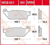 TRW MCB631SRM Brake pad set