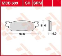 TRW MCB699SRM Brake pad set
