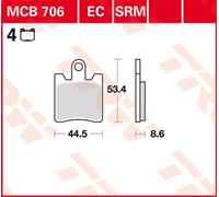 TRW MCB706SRM Brake pad set
