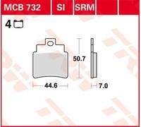 TRW MCB732SRM Brake pad set
