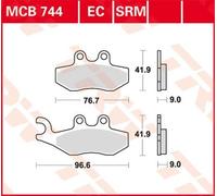 TRW MCB744EC Brake pad set