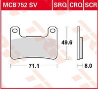 TRW Lucas Sintered lining MCB752SV