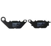 TRW MCB812 Brake Pad Set Disc Brake Organic Allround Compatible for Yamaha YZF-R - Front Axle and Other Vehicles
