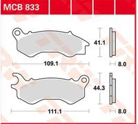 TRW MCB833 Brake pad set