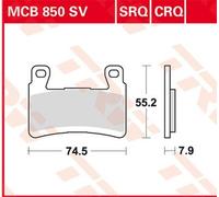 Trw Mcb850sv Sintered Brake Pads Orange