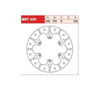 Motorcycle Brake Disc 240mm MST330 TRW Set Genuine Top Quality Guaranteed New