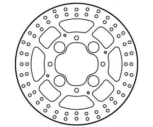 Trw Mst426 256/70/110/5 Mm Brake Disc