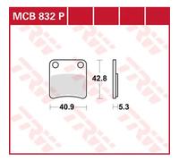Trw Organic Aprilia Na 850 Mana 12 Brake Pads