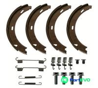 TRW PARKING BRAKE BRAKE SHOE SET GS8481 FOR MERCEDES-BENZ
