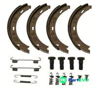 TRW PARKING BRAKE BRAKE SHOE SET GS8595 FOR MERCEDES-BENZ