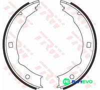 TRW PARKING BRAKE BRAKE SHOE SET GS8683 FOR PEUGEOT