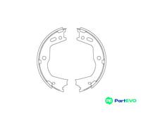 TRW PARKING BRAKE BRAKE SHOE SET GS8803 FOR HYUNDAI