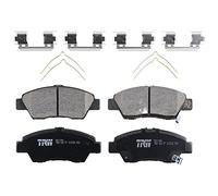 TRW Pro TRC1394 Disc Brake Pad Set For Honda Fit 2009-2013, Front, And Other Applications
