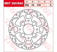 TRW Racing brake discs, rear, with ABE REAR, MST390RAC FIXED