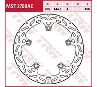 TRW Racing front brake discs, with ABE FRONT, MST275RAC FIXED