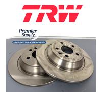 TRW RANGE ROVER EVOQUE 302MM REAR BRAKE DISCS LR027123