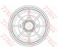 TRW DB4546MR Brake drum