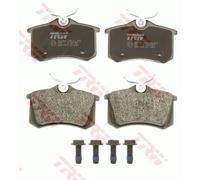 TRW Rear Brake Pad Set for Citroen C3 BlueHDi 100 1.5 Litre May 2018 to Present