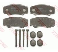 TRW Rear Brake Pad Set for Peugeot Boxer 2446cc TDi 2.5 Jan 1997 to Jan 2002