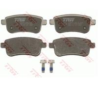 TRW Rear Brake Pad Set for Renault Megane TCe 130 H4J700 1.4 May 2009 to Present
