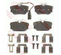 Brake Pads Set fits VW CARAVELLE Mk4 2.0 Rear 90 to 03 AAC TRW 7D0698451J New