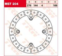 TRW Round Fixed Brake Disc 276mm For Honda XRV 750 1990-2003 Front
