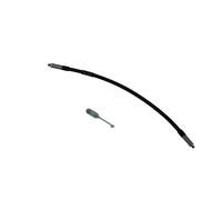 Trw Varioflex Steel Braided Hydraulic Brake Lines Black Stainless Steel MV099S