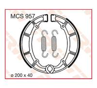 Trw Yamaha Xj 650 84 Rear Brake Shoe