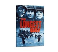 TRWHRYERYRH The Longest Day Posters Aesthetic Wall Art Decorative Painting Poster Decor Vintage Canvas for Living Room Bed Room 24x36inch(60x90cm) Frame-style