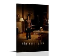 TRWHRYERYRH The Strangers Movie 1 Posters Aesthetic Wall Art Decorative Painting Poster Decor Vintage Canvas for Living Room Bed Room 08x12inch(20x30cm) Frame-style