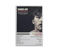 TRWHRYERYRH Vance Joy Dream Your Life Away Album Posters Aesthetic Wall Art Decorative Painting Poster Decor Vintage Canvas for Living Room Bed Room 24x36inch(60x90cm) Unframe-style