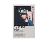 TRWQEVQWEG Salad Days Demos by Mac DeMarco Poster Canvas Cover Wall Art Print Aesthetic Poster Modern Art Painting for Living Room 24x36inch(60x90cm) Unframe-style