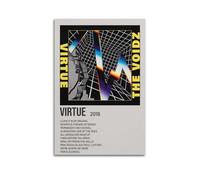 TRWQEVQWEG Virtue by The Voidz Poster Canvas Cover Wall Art Print Aesthetic Poster Modern Art Painting for Living Room 24x36inch(60x90cm) Unframe-style