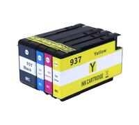 TRWUQHGD 1pcs 9110B 9120 9130 9720E 9730E printer cartridge 937 937e(937C Blue Compatible Cartridge)