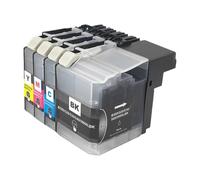 TRWUQHGD 1pcs cartridge LC529XL LC525 DCP-J100 J105 MFC-J200(LC525XLC Blue)