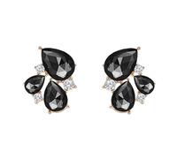 TRWWELL Rhinestone Stud Earrings Small Fancy Crystal Cluster Earrings for Women Brides Dainty Marquise Stud Earrings for Wedding Party Prom Jewelry Gift, Stainless Steel Rhinestone, Rhinestone