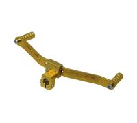 TRWWFEXO Gear Shifter Lever Motorcycle Universal Motorcycle Aluminum Dual Ways Gear Shift Lever Footrest Pedal Shifter Motorbike Scooter Refit Accessories