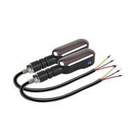 TRWWFEXO motorcycle turn indicator 1 Pair Motorcycle LED Turn Signal Lamp 27 Modes Color Projection 12V Sequential Flowing Flash Indicator Lights Running Ligh