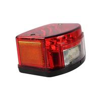 TRWWFEXO motorcycle turn indicator 12V Red LED Motorcycle Taillight License Plate Light Tail Brake Stop Lamp Reflector Indicators for Minsk 125 cc for Carpathians 50cc