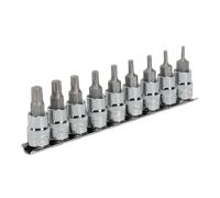 TRX-P Socket Bit Set 9pc 3/8"Sq Drive 50mm - Sealey AK6222 New