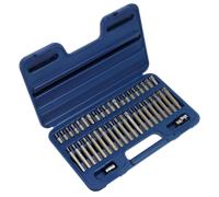 TRX-Star/Hex/Spline Bit Set 42pc 3/8" & 1/2"Sq Drive (Genuine Sealey AK219)