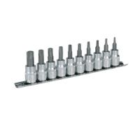 TRX-Star Socket Bit Set 10pc 3/8"Sq Drive - Sealey AK6207 New