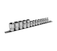 Sealey Socket Set AK618 TRX-Star – 14pc 1/4, 3/8 & 1/2 Sq Drive E4–E24
