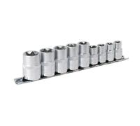 Sealey AK617 Trx-Star* Socket Set 9Pc 3/8in & 1/2inSq Drive E10-E14 & E16-E24