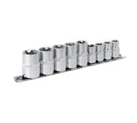 TRX-Star Socket Set 9pc 3/8" & 1/2"Sq Drive E10-E14 & E16-E24 - Sealey AK617 Ne