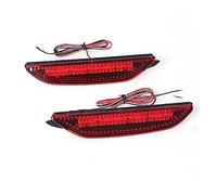 Trxjjvm For Kia For Rio For K2 Sedan 2011 2012 2013 2014 LED 1 Pair Rear Bumper Reflector Car Tail Light Fog Lamp Parts Rear Tail Light Assembly
