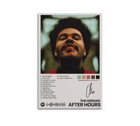 TRXU AFTER HOURS Album The Poster Weeknd Poster Album Cover Music Posters for Bedroom Aesthetic Poster Decorative Painting Canvas Wall Art Living Room Posters Bedroom Painting 12x18inch(30x45cm)Unfram